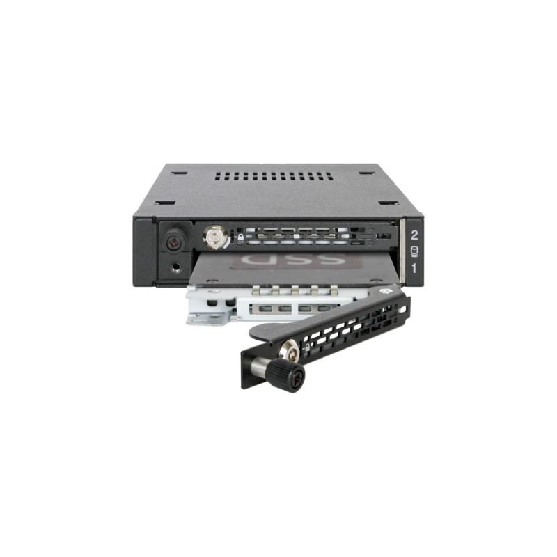 Icy Dock ToughArmor EX MB492SKL-B, Wechselrahmen(schwarz)