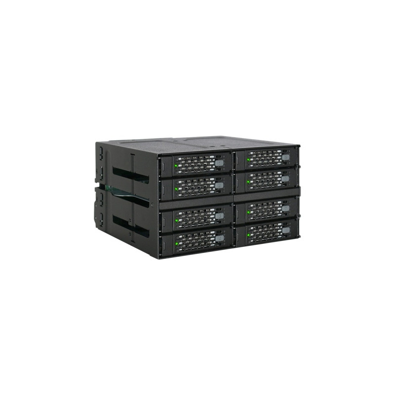 Icy Dock ToughArmor MB508SP-B, Wechselrahmen(schwarz)