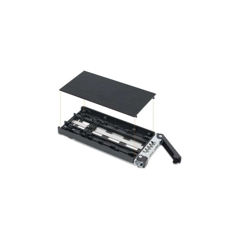 Icy Dock ToughArmor MB834M2K-B, Wechselrahmen(schwarz)