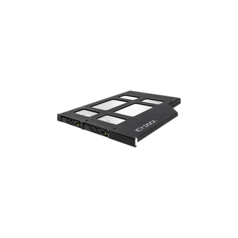 Icy Dock ToughArmor MB852M2PO-B, Wechselrahmen(schwarz)