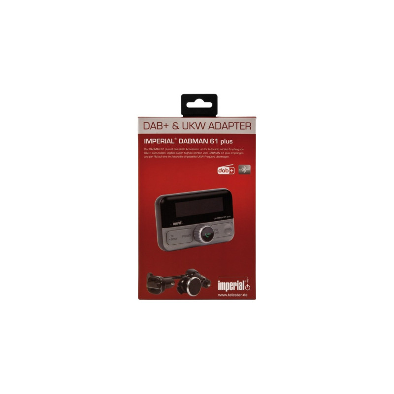 Imperial DABMAN 61 plus, Transmitter(schwarz, DAB+)