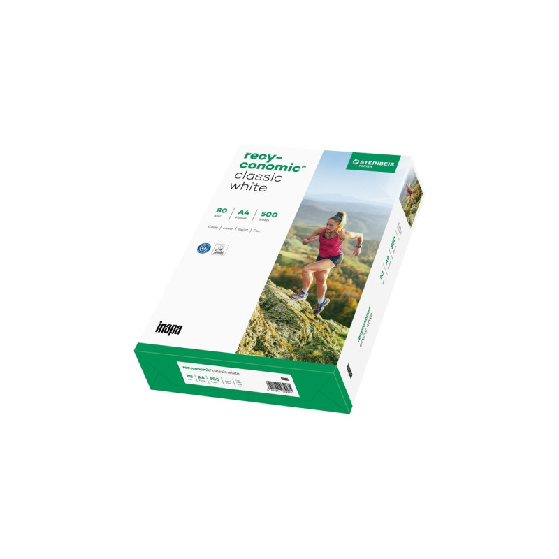 Inapa Recyconomic Classic white A4, Papier(DIN A4 (500 Blatt), 80 g/m²)