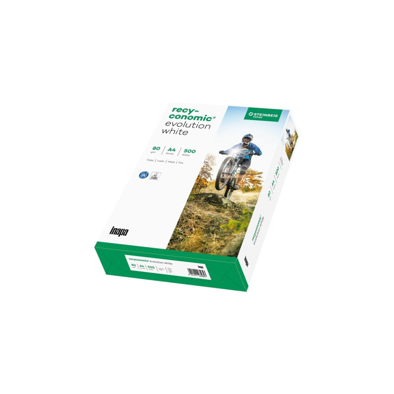 Inapa Recyconomic Evolution white A4, Papier(DIN A4 (500 Blatt), 80 g/m²)