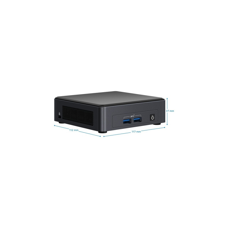 Intel® NUC 11 Pro Kit NUC11TNKi5, Barebone(schwarz, ohne Betriebssystem, Outlet)
