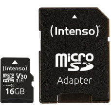 Intenso 16 GB microSDHC, Speicherkarte(UHS-I U1, Class 10)