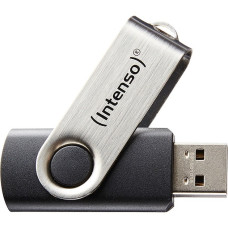 Intenso Basic Line 64 GB, USB-Stick(silber/schwarz, USB-A 2.0)