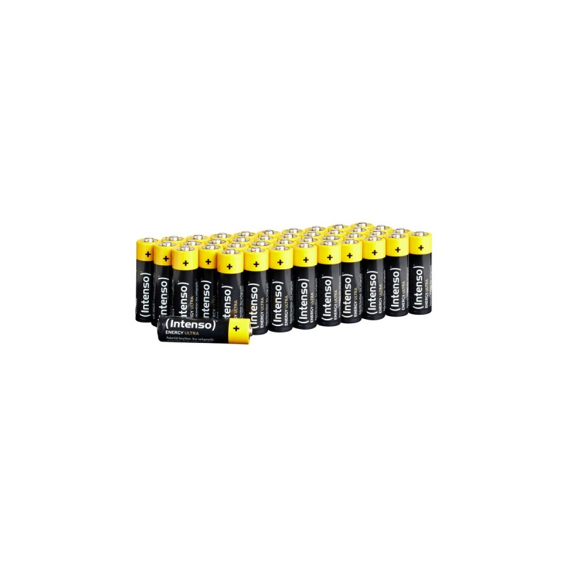 Intenso Energy Ultra AALR06, Batterie(schwarz/gelb, 40er Pack)
