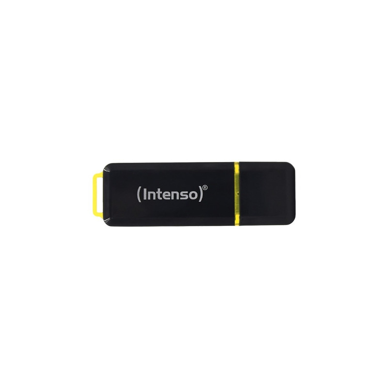 Intenso High Speed Line 128 GB, USB-Stick(schwarz/gelb, USB-A 3.2 Gen 2)