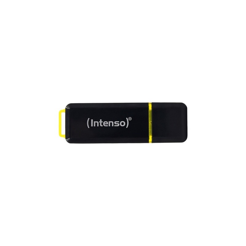 Intenso High Speed Line 256 GB, USB-Stick(schwarz/gelb, USB-A 3.2 Gen 1)