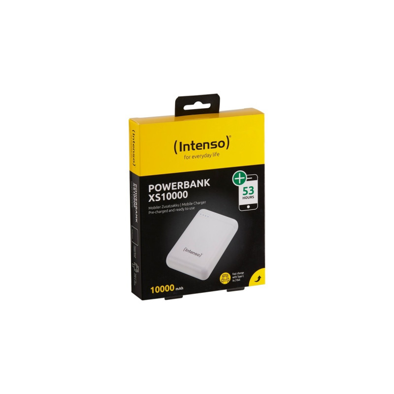 Intenso Powerbank XS10000(weiß, 10.000 mAh)