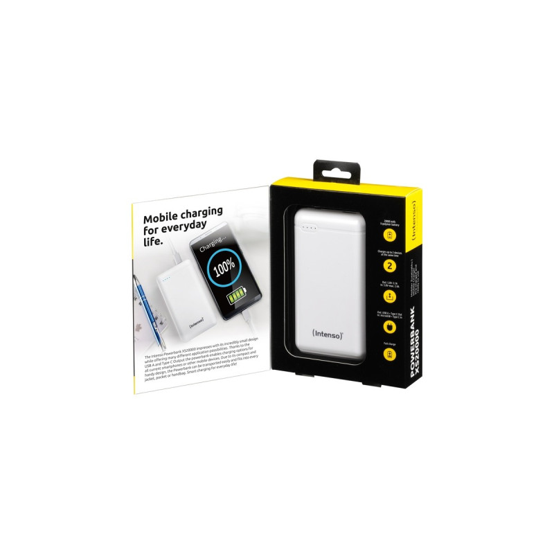 Intenso Powerbank XS20000(weiß, 20.000 mAh)