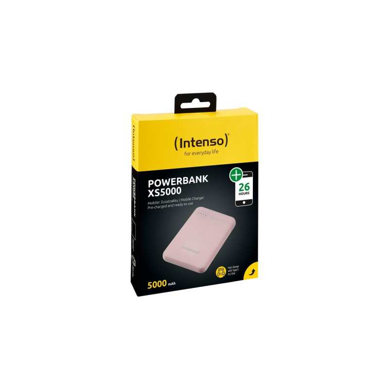 Intenso Powerbank XS5000(rosa, 5.000 mAh)
