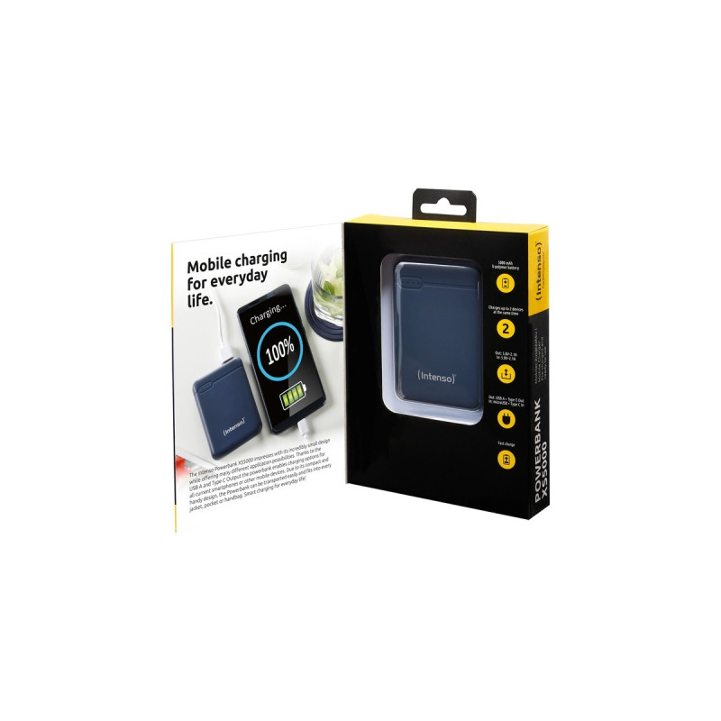 Intenso Powerbank XS5000(blau, 5.000 mAh)