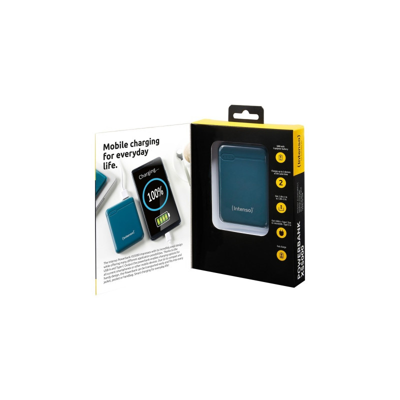 Intenso Powerbank XS5000(petrol, 5.000 mAh)