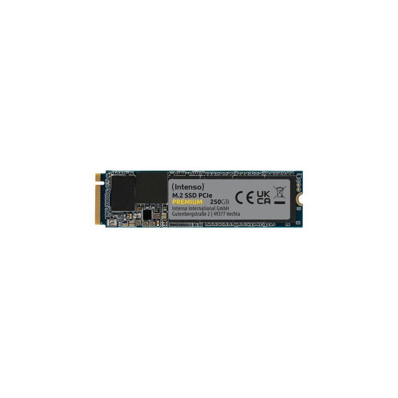 Intenso Premium 250 GB, SSD(PCIe 3.0 x4, NVMe 1.3, M.2 2280)
