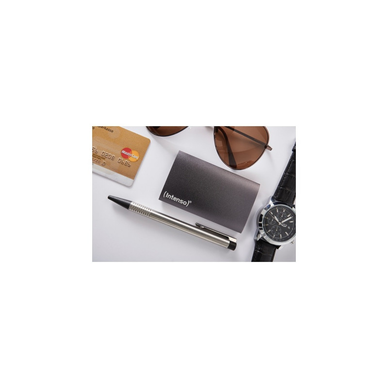 Intenso Premium 2 TB, Externe SSD(anthrazit, USB-A 3.2 Gen 1 (5 Gbit/s), 1,8