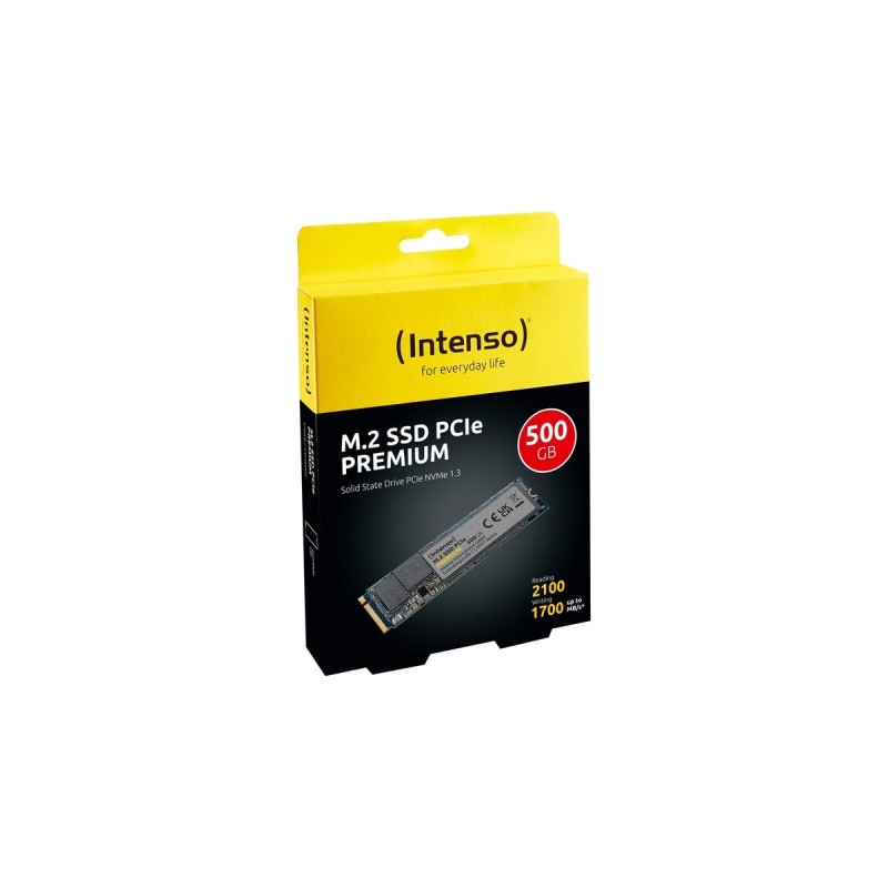 Intenso Premium 500 GB, SSD(PCIe 3.0 x4, NVMe 1.3, M.2 2280)