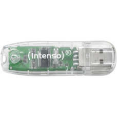 Intenso Rainbow Line 32 GB, USB-Stick(transparent)