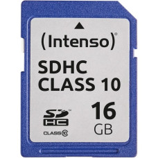 Intenso Secure Digital SDHC Card 16 GB, Speicherkarte(Class 10)