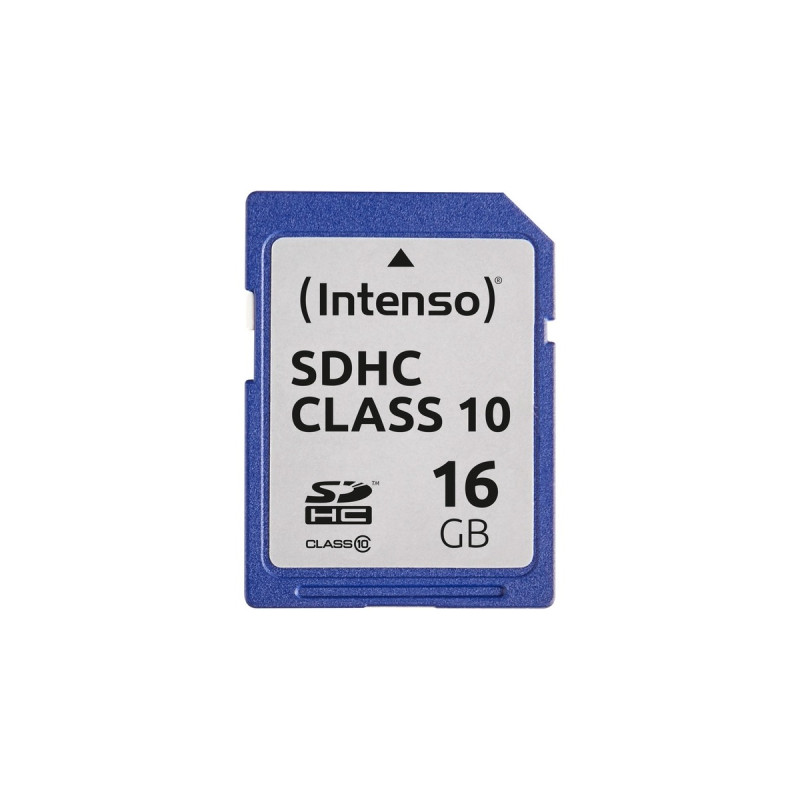Intenso Secure Digital SDHC Card 16 GB, Speicherkarte(Class 10)