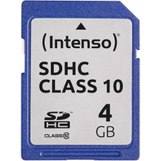 Intenso Secure Digital SDHC Card 4 GB, Speicherkarte(Class 10)