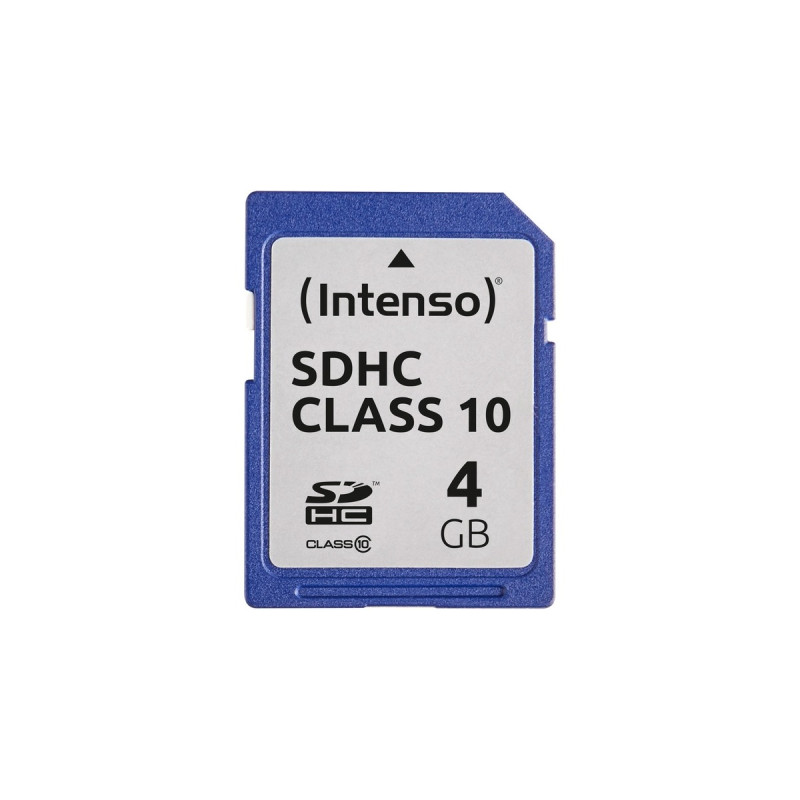 Intenso Secure Digital SDHC Card 4 GB, Speicherkarte(Class 10)