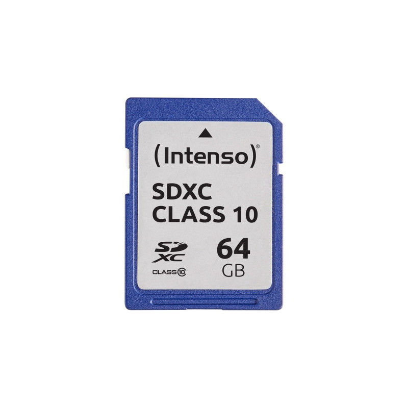 Intenso Secure Digital SDXC Card 64 GB, Speicherkarte(Class 10)