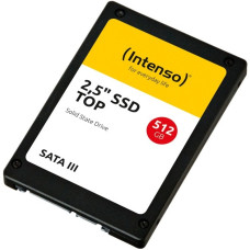 Intenso TOP SSD 512 GB(schwarz, SATA 6 Gb/s, 2,5", Bulk)
