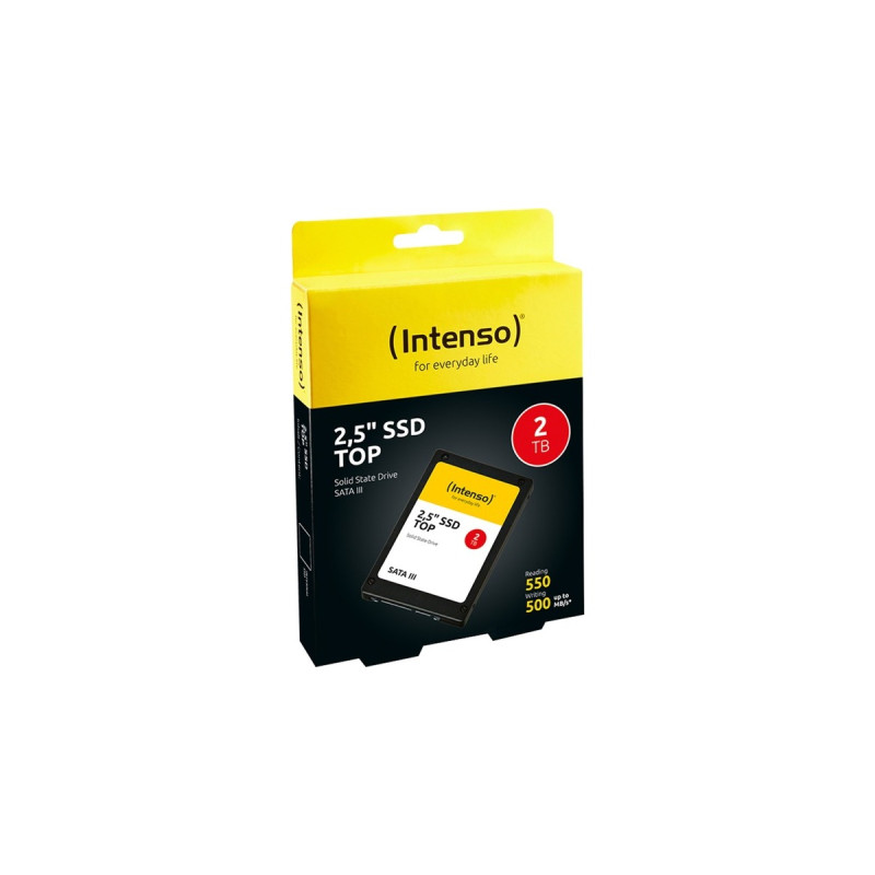 Intenso Top SSD 2 TB(schwarz, SATA 6 Gb/s, 2,5