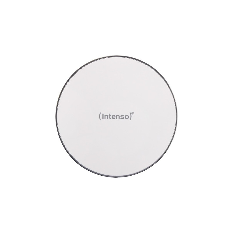 Intenso Wireless Charger WA1, Ladestation(weiß, QI-Standard)