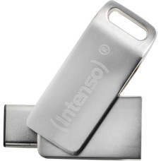 Intenso cMOBILE LINE 128 GB, USB-Stick(silber, USB-A 3.2 Gen 1, USB-C 3.2 Gen 1)