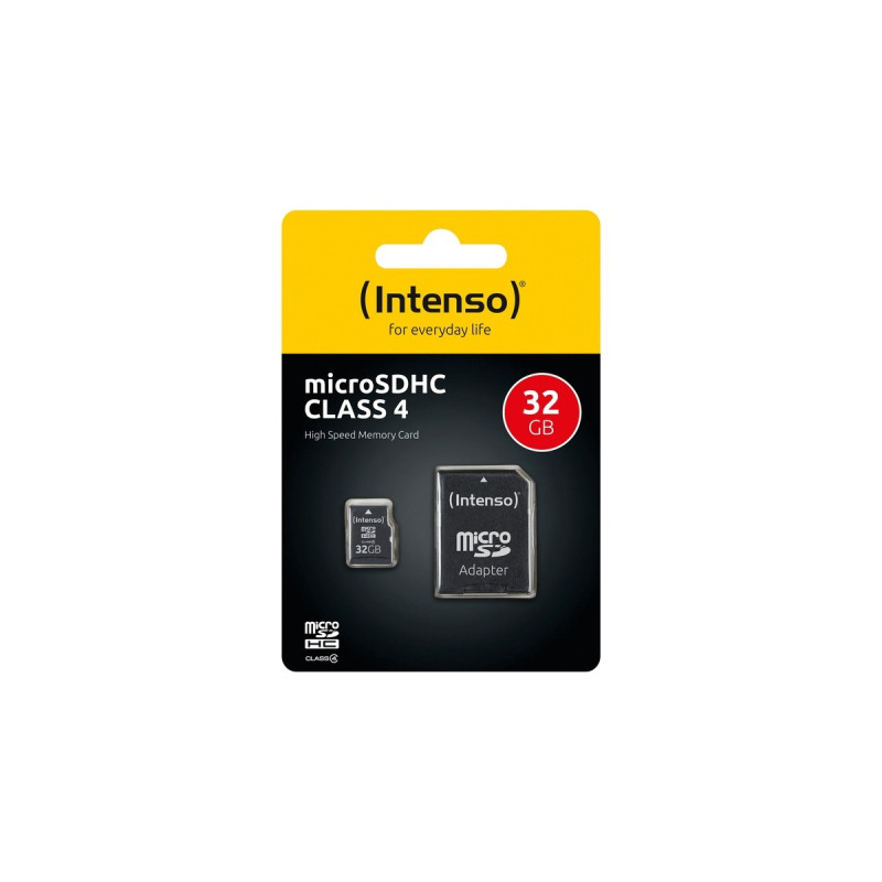 Intenso microSDHC 32 GB, Speicherkarte(Class 4)