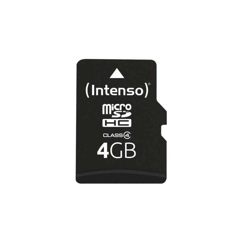 Intenso microSDHC 4 GB, Speicherkarte(Class 4)
