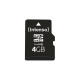 Intenso microSDHC 4 GB, Speicherkarte(Class 10)