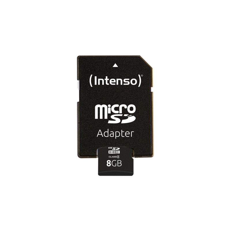 Intenso microSDHC 8 GB, Speicherkarte(Class 4)