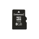 Intenso microSDHC 8 GB, Speicherkarte(Class 4)