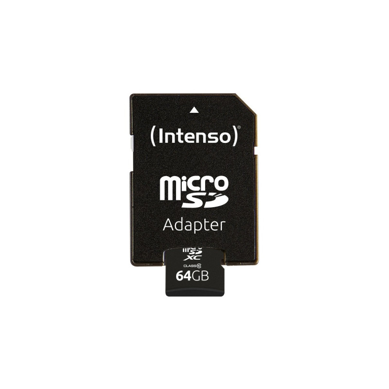 Intenso microSDXC 64 GB, Speicherkarte(Class 10)
