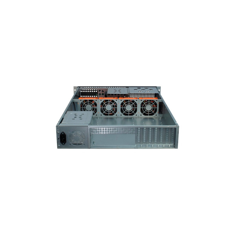 Inter-Tech 2U-2129-N, Server-Gehäuse(schwarz, 2 Höheneinheiten)