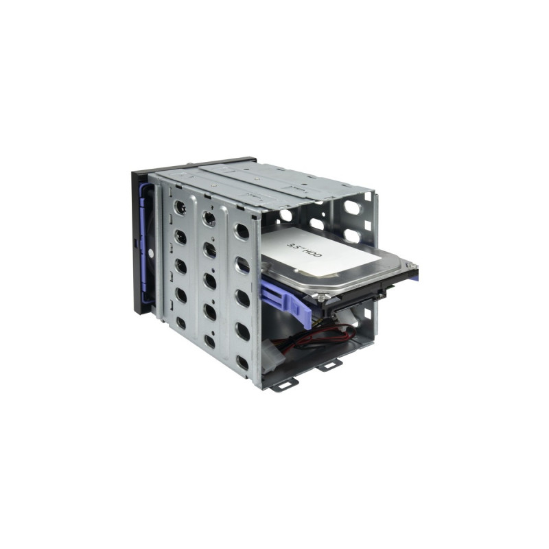 Inter-Tech 3U-30765, Server-Gehäuse(schwarz)