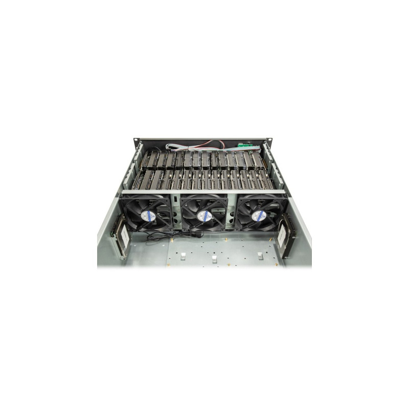 Inter-Tech 4F28 MINING-RACK, Server-Gehäuse(schwarz)