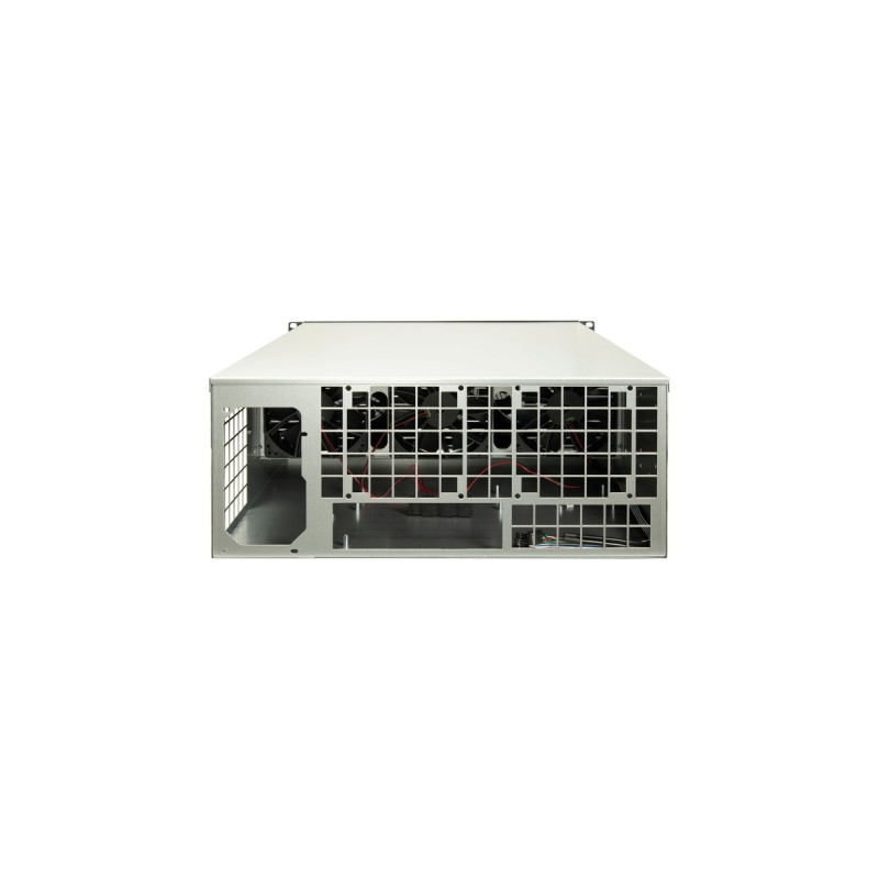 Inter-Tech 4W2 MINING-RACK, Server-Gehäuse(schwarz, 4 Höheneinheiten)