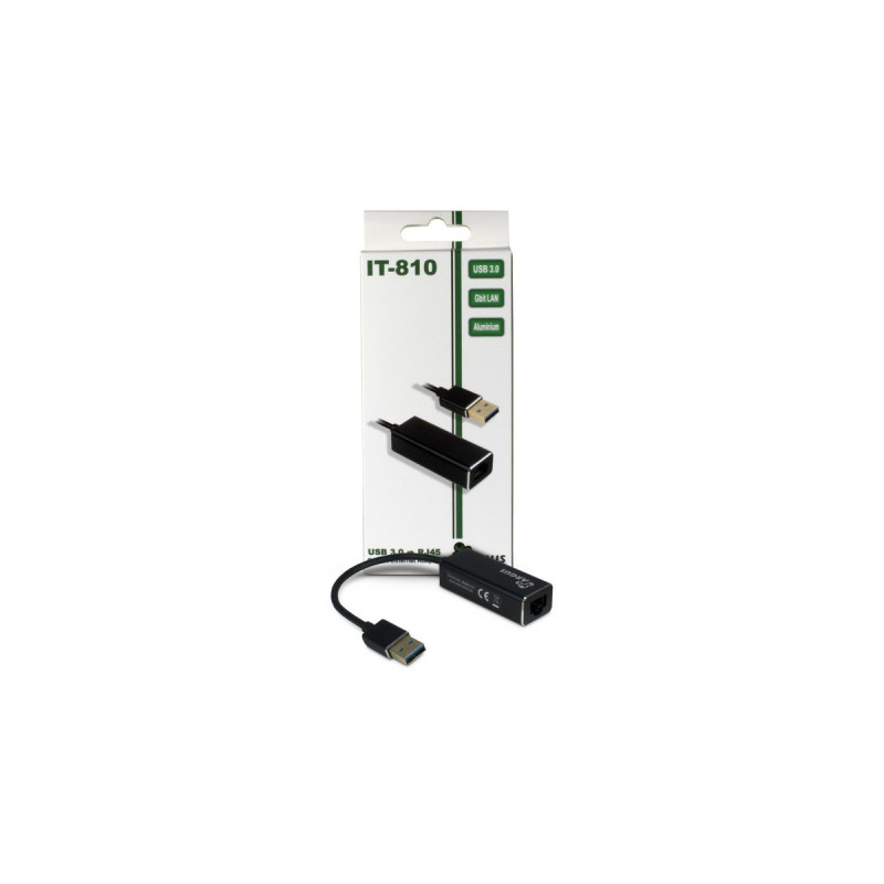 Inter-Tech Argus IT-810, LAN-Adapter