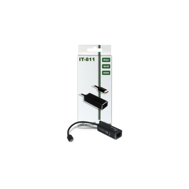 Inter-Tech Argus IT-811, LAN-Adapter(schwarz)