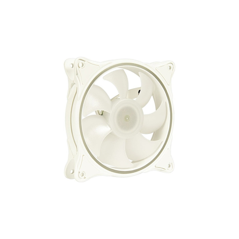 Inter-Tech Argus L-12025W 120x120x25, Gehäuselüfter(weiß/transparent)