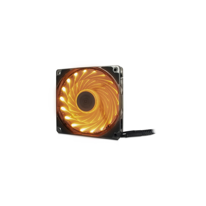 Inter-Tech Argus L-12025 Aura RGB, Gehäuselüfter(schwarz/transparent)