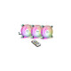 Inter-Tech Argus RGB-Fan Set RS-06 120x120x25, Gehäuselüfter(3er Set, inkl. Controller)