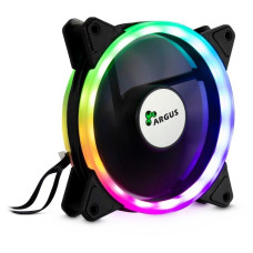Inter-Tech Argus RS-041 RGB 120x120x25, Gehäuselüfter(schwarz)