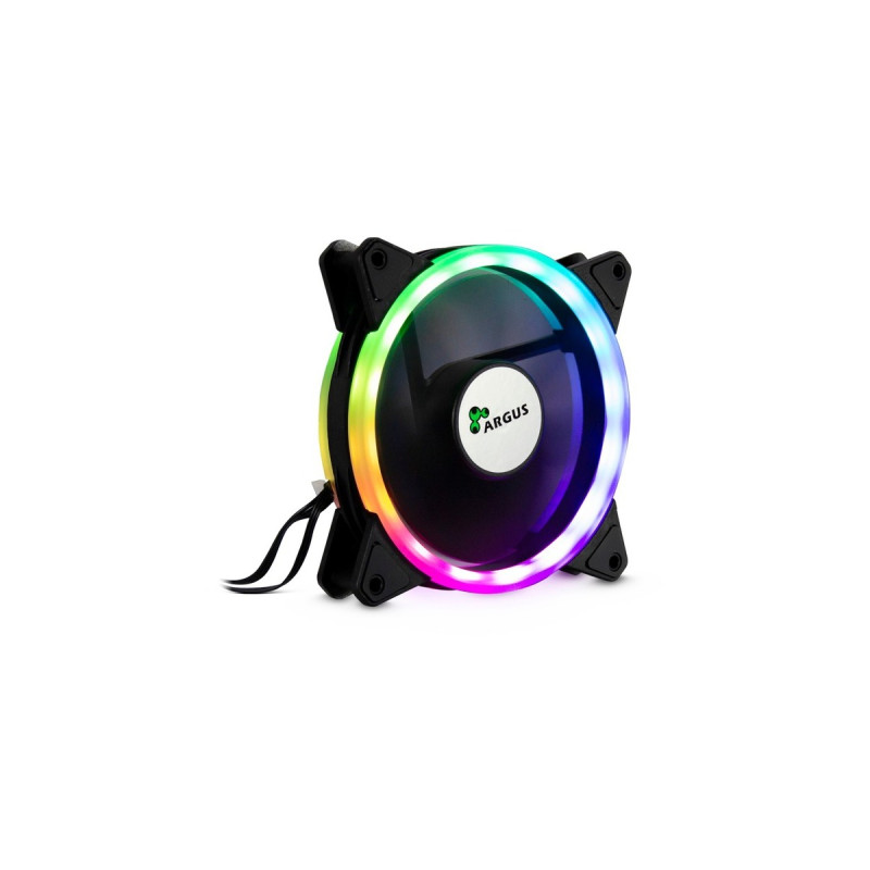 Inter-Tech Argus RS-041 RGB 120x120x25, Gehäuselüfter(schwarz)