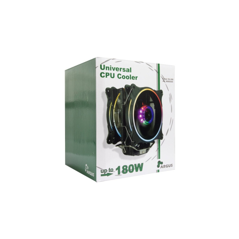 Inter-Tech Argus SU-280 RGB, CPU-Kühler(schwarz)