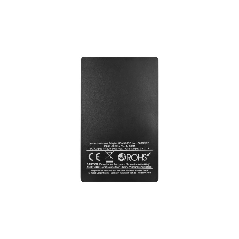 Inter-Tech Argus USN90-UCB, Netzteil(schwarz)